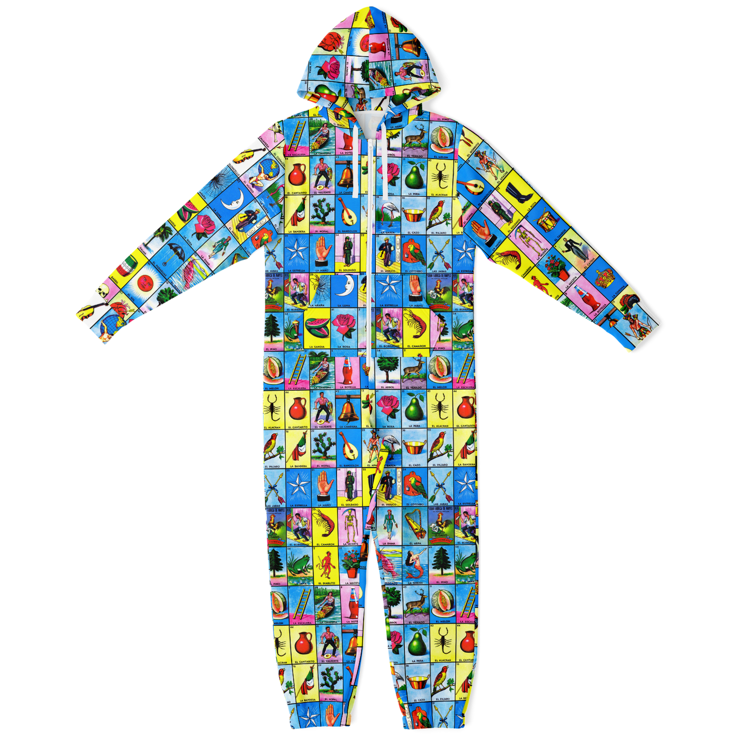 Traditional Lotería - Adult Fleece Onesie