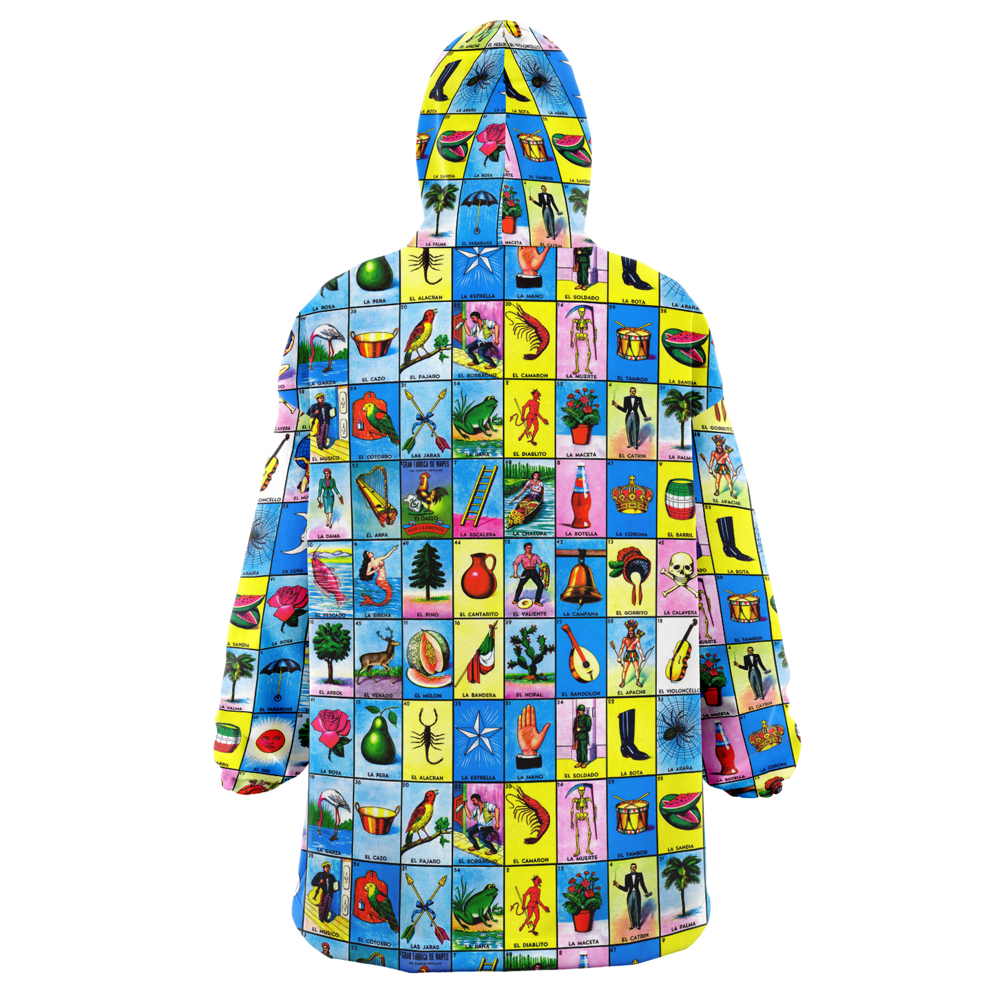 Traditional Lotería - Cobija Hoodie