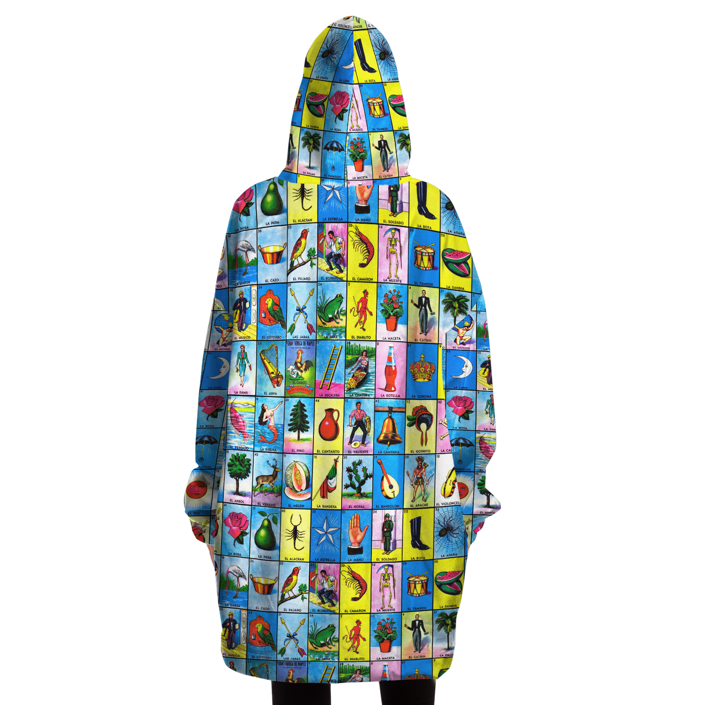Traditional Lotería - Cobija Hoodie