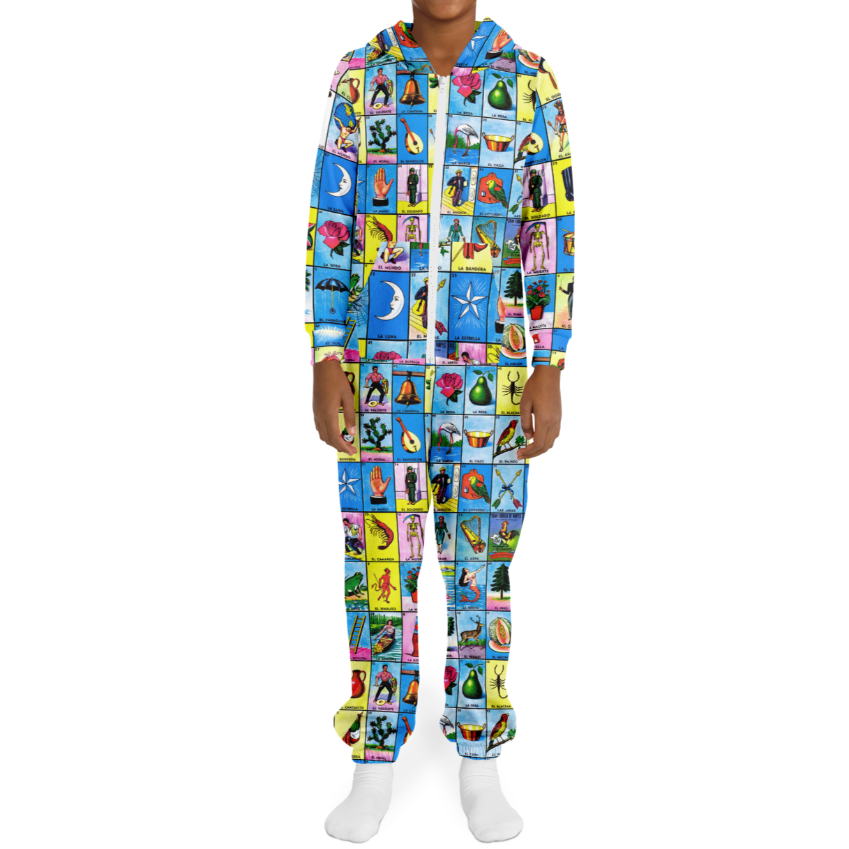 Traditional Lotería - Kids Fleece Onesie