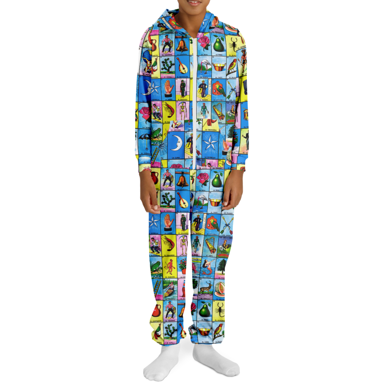 Traditional Lotería - Kids Fleece Onesie