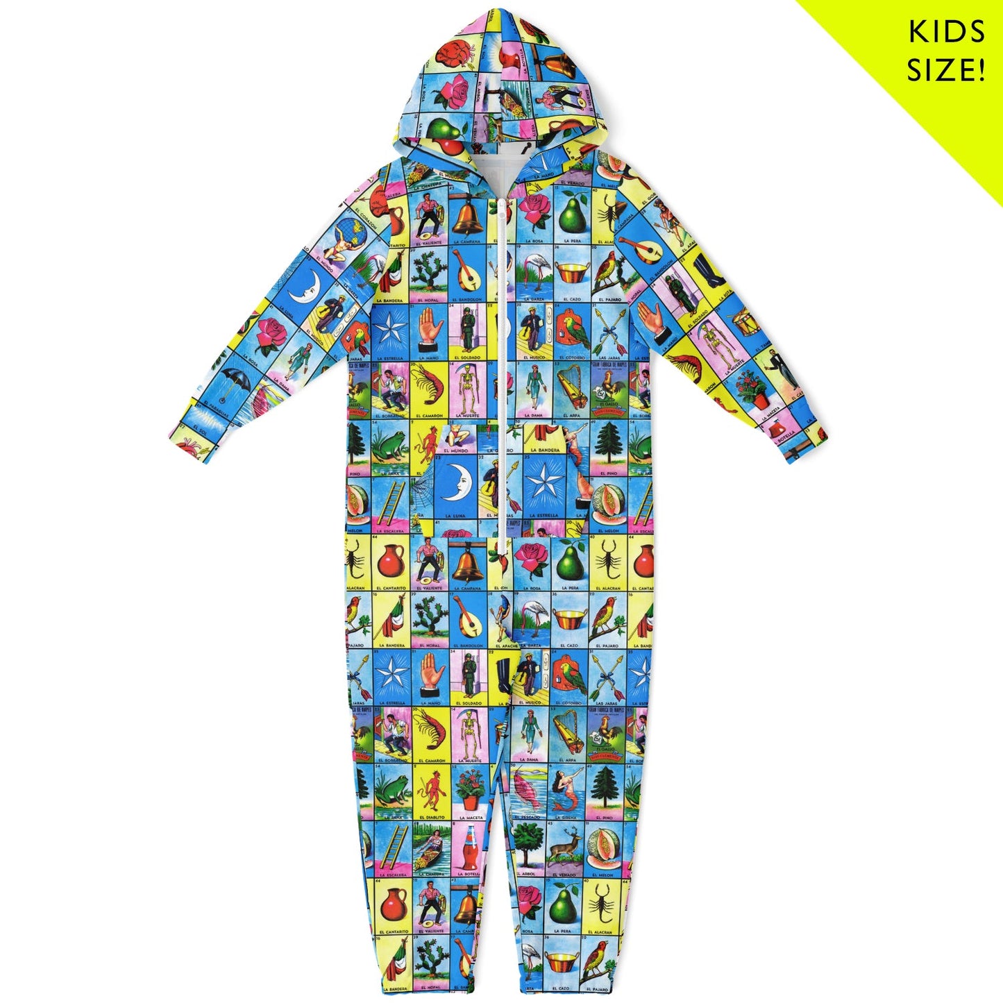 Traditional Lotería - Kids Fleece Onesie