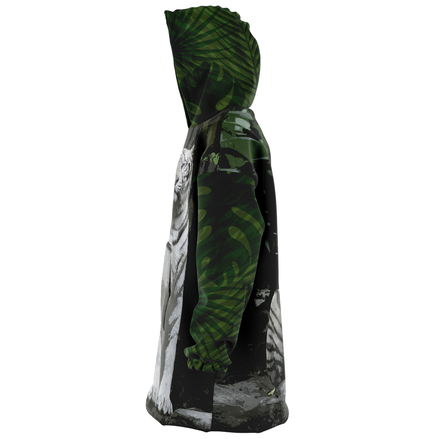 White Jungle Tiger - Cobija Hoodie