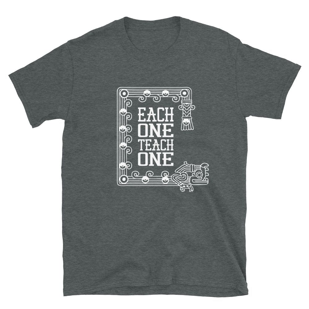 White Quetzalcoatl (Each One Teach One) - Unisex Short-Sleeve T-Shirt