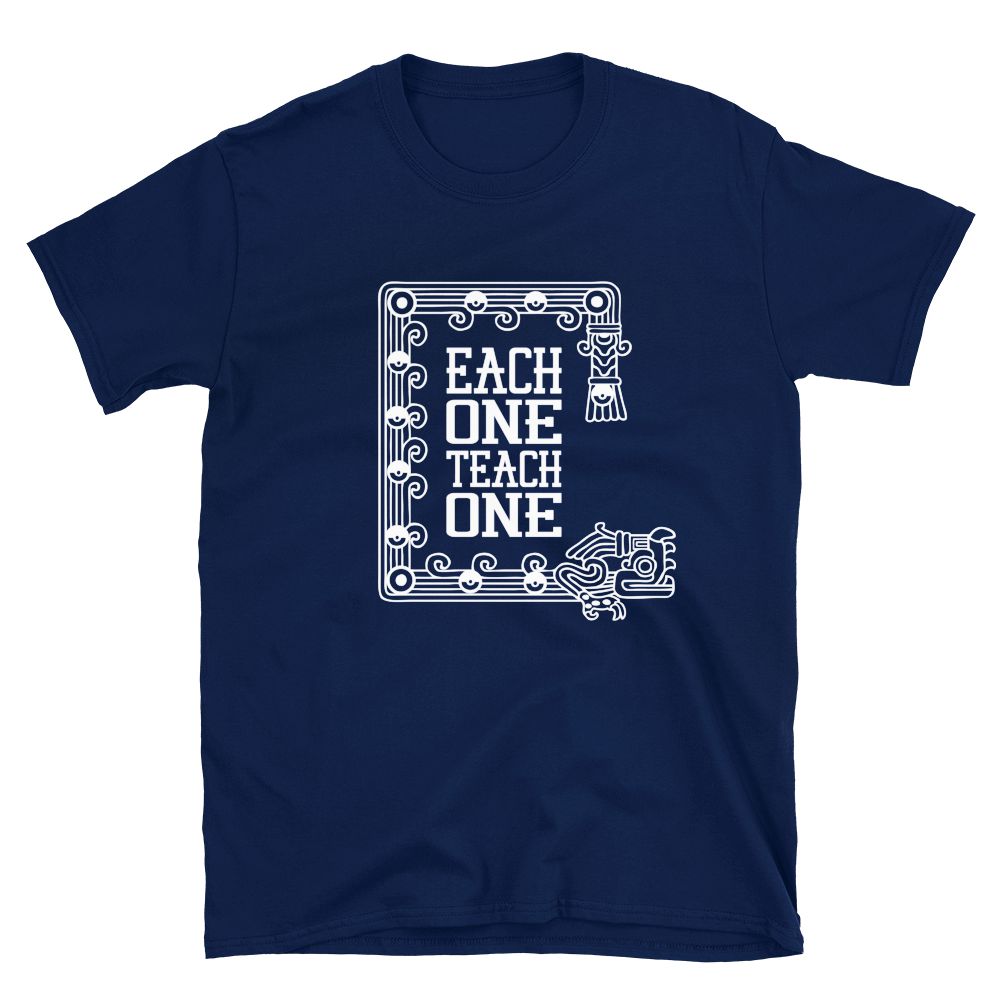 White Quetzalcoatl (Each One Teach One) - Unisex Short-Sleeve T-Shirt