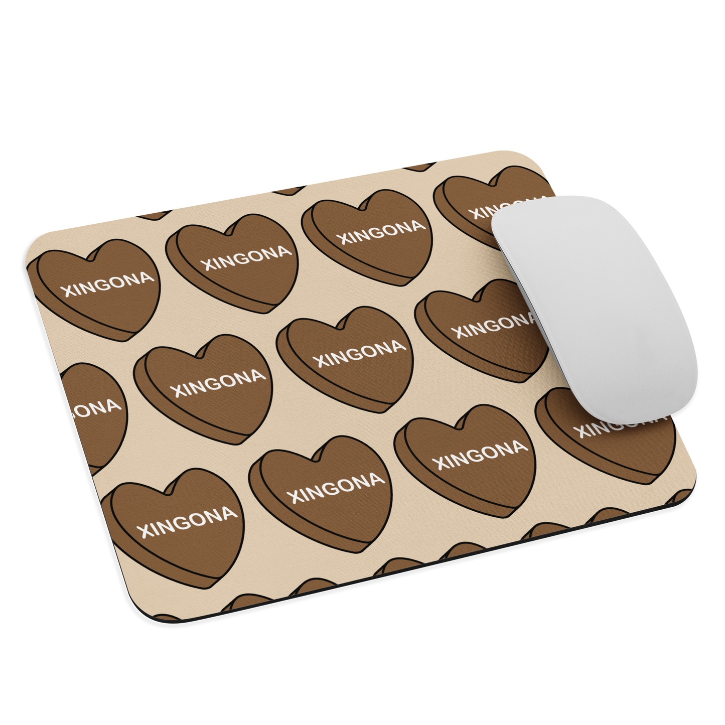 Xingona Candy Conversation Heart - Mouse pad