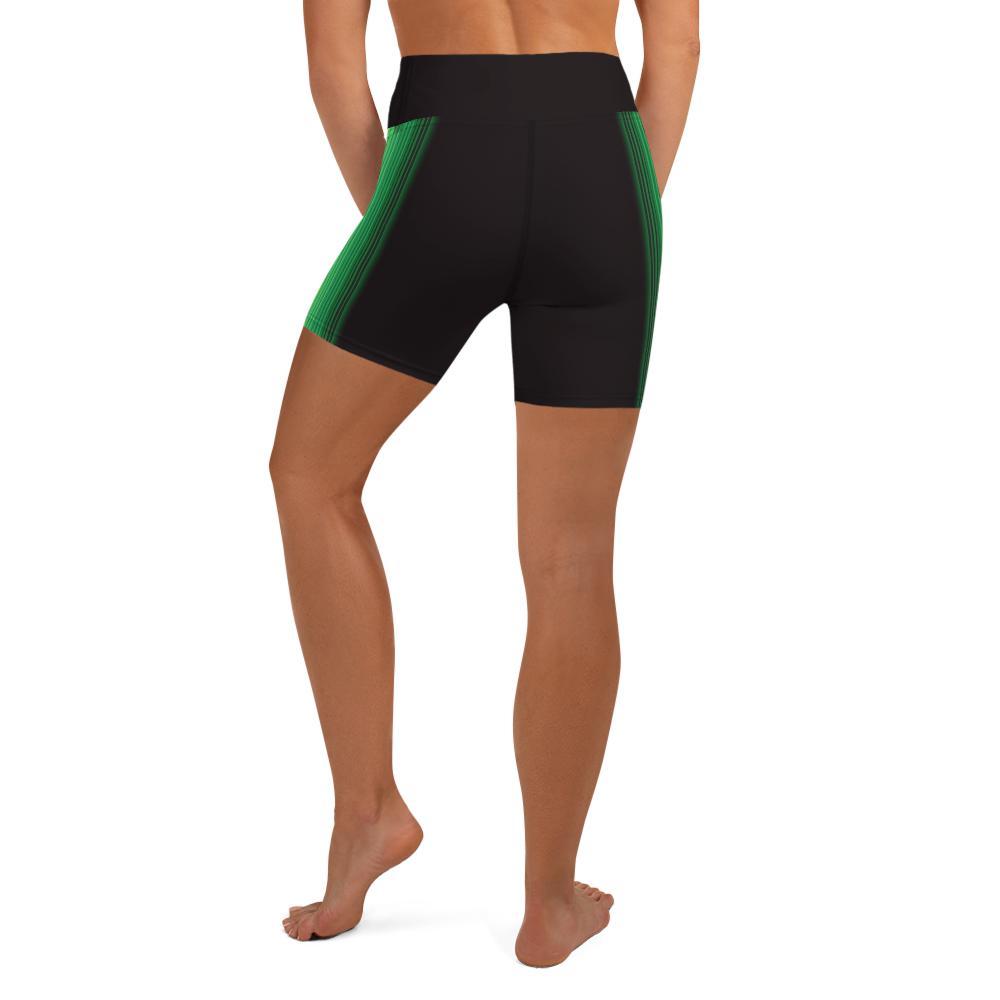 Zarape Green and Lime - All-Over Print Shorts - Licuado Wear