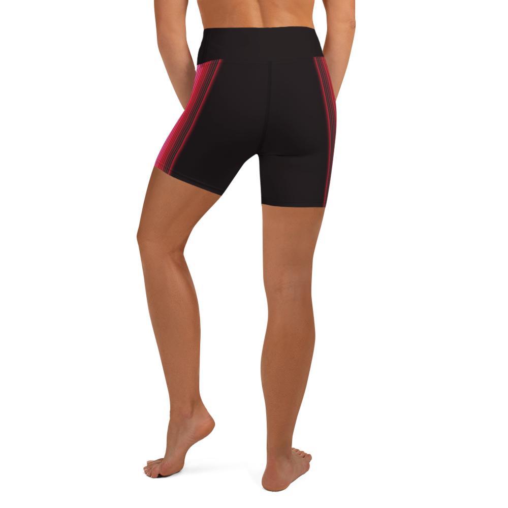 Zarape Red and Pink - All-Over Print Shorts - Licuado Wear
