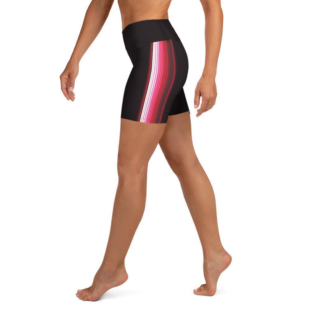 Zarape Red and Pink - All-Over Print Shorts - Licuado Wear