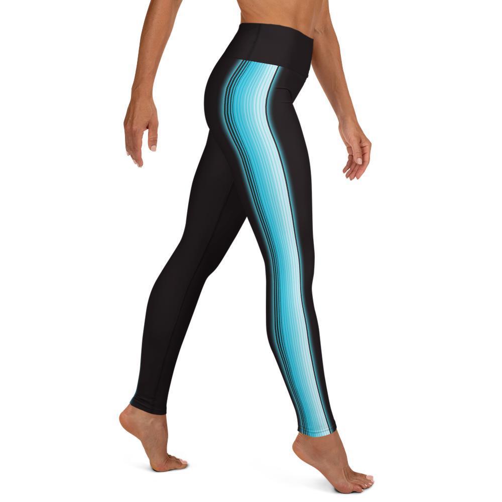 Zarape Turquoise - All-Over Print Leggings - Licuado Wear