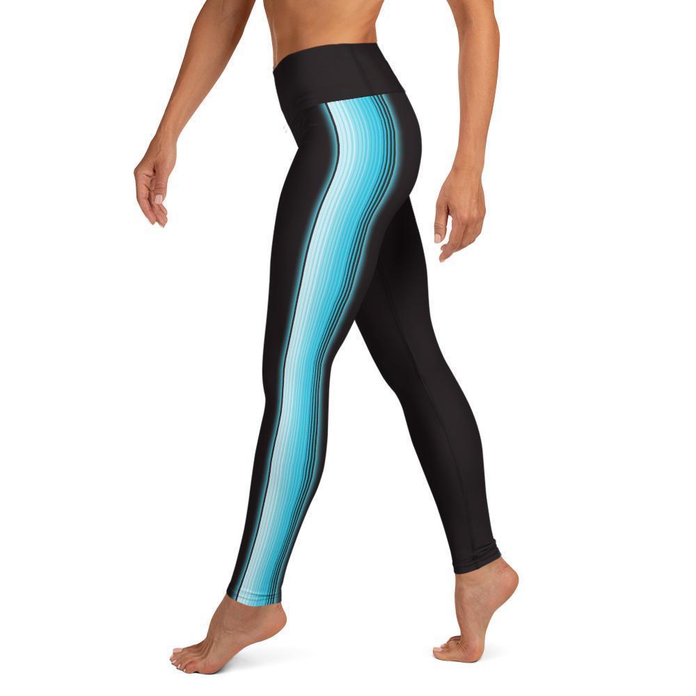 Zarape Turquoise - All-Over Print Leggings - Licuado Wear