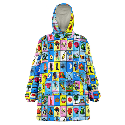 Traditional Lotería - Cobija Hoodie