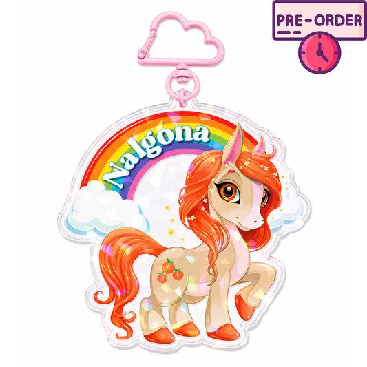 Nalgona Pony - Acrylic Keychain Charm [PRE-ORDER]