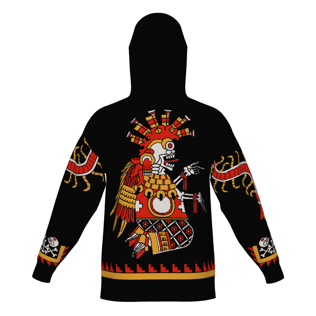 Mictlantecuhtli & Mictecacihuatl – Knitted Hoodie