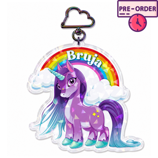 Bruja Pony - Acrylic Keychain Charm [PRE-ORDER]