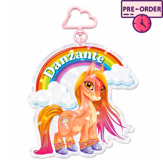 Danzante Pony - Acrylic Keychain Charm [PRE-ORDER]
