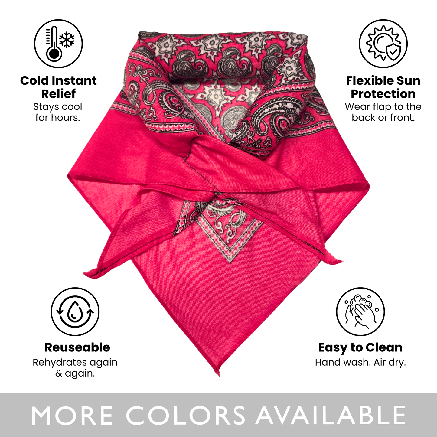 Mexican Paliacate Cooling Scarf - Unisex (6 colors)