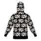 Day of the Dead Black & White Calavera – Knitted Hoodie