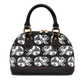 Day of the Dead Black & White Calavera – Dome Satchel Handbag