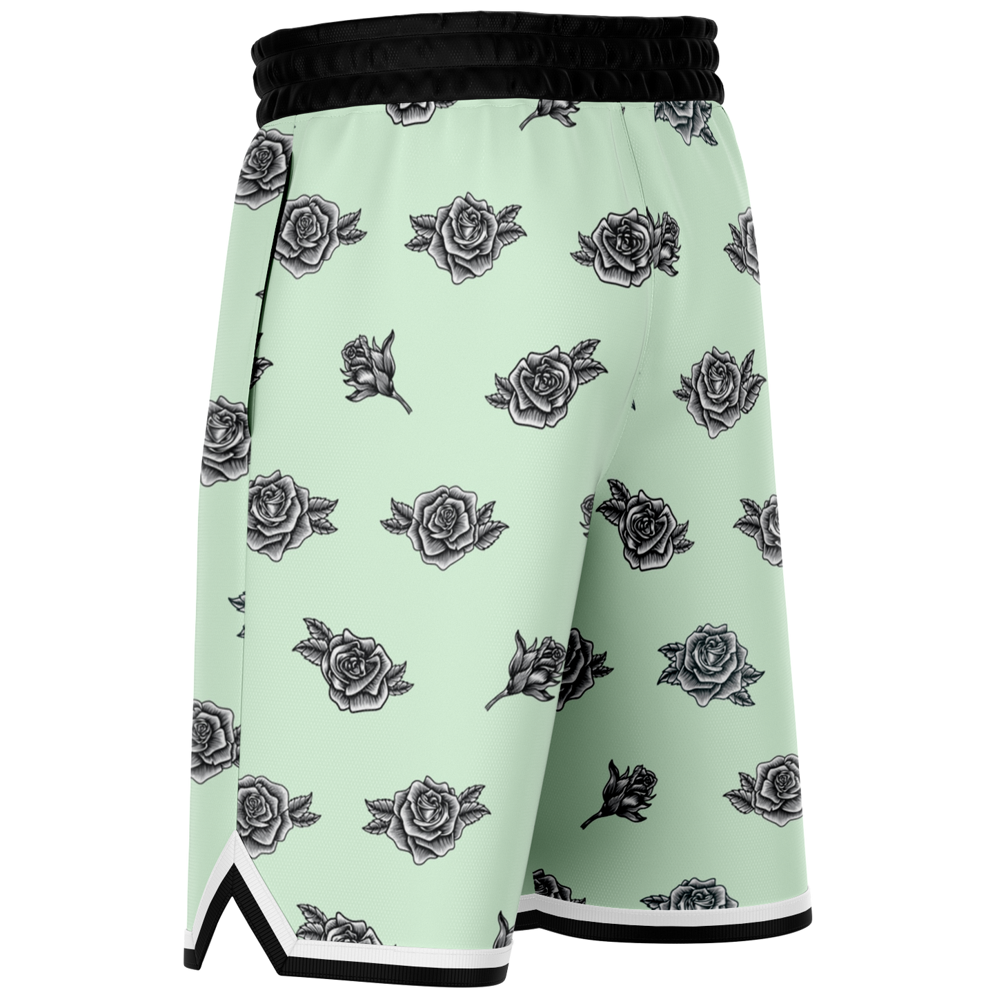 Chingona 365 - Soft Mint Basketball Shorts