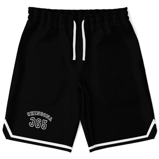 Chingona 365 - Black Basketball Shorts