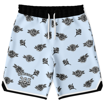 Chingona 365 - Baby Blue Basketball Shorts