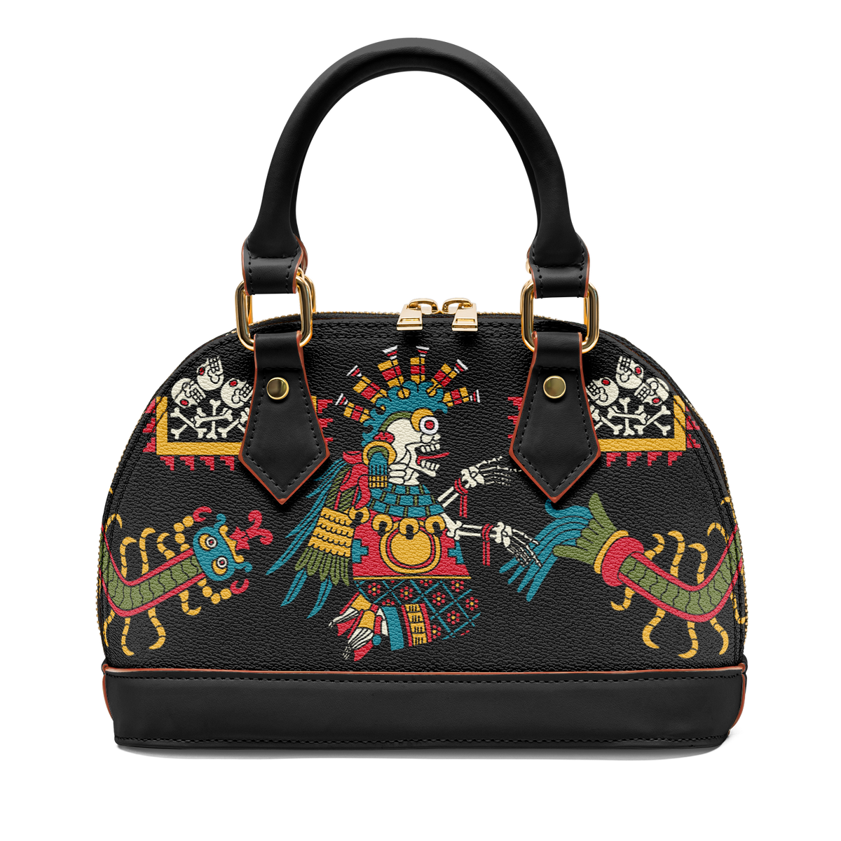 Mictlantecuhtli & Mictecacihuatl – Dome Satchel Handbag
