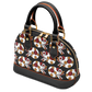 Day of the Dead Colorful Calavera – Dome Satchel Handbag