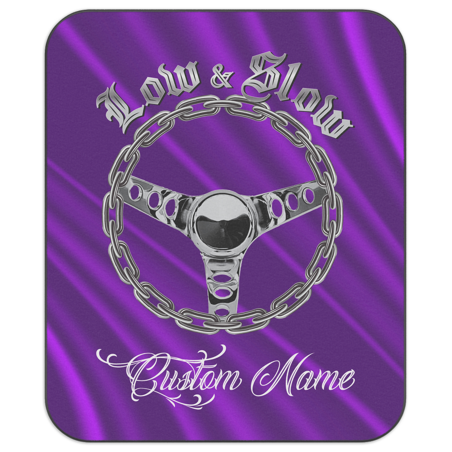 CUSTOM Low & Slow Chain Steering Wheel - Outdoor Picnic Blanket