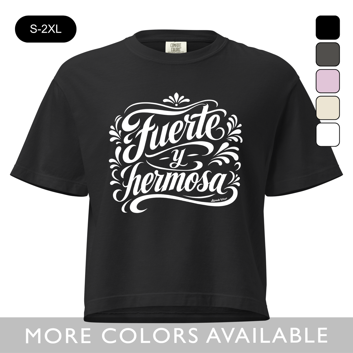Fuerte y Hermosa - Women’s Heavyweight Boxy T-shirt