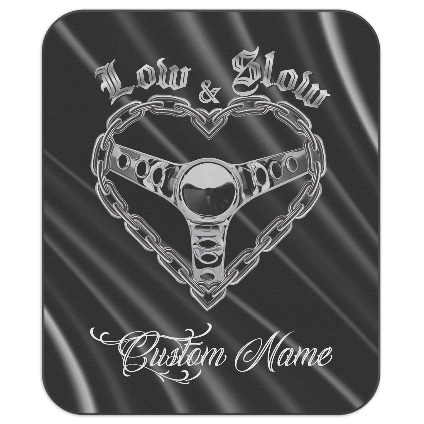 CUSTOM Low & Slow Chain Steering Wheel - Outdoor Picnic Blanket