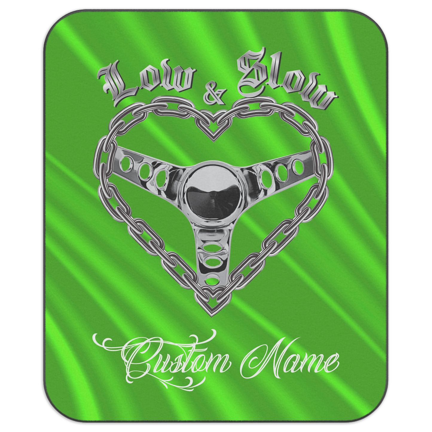CUSTOM Low & Slow Chain Steering Wheel - Outdoor Picnic Blanket