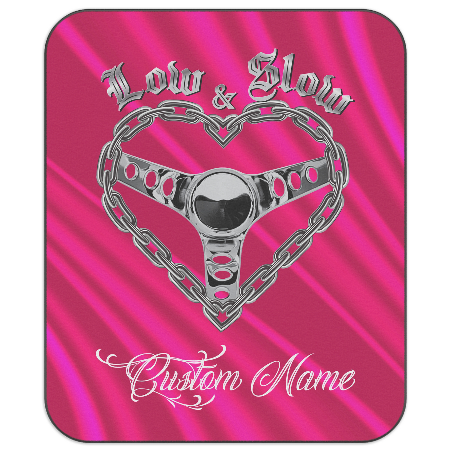 CUSTOM Low & Slow Chain Steering Wheel - Outdoor Picnic Blanket