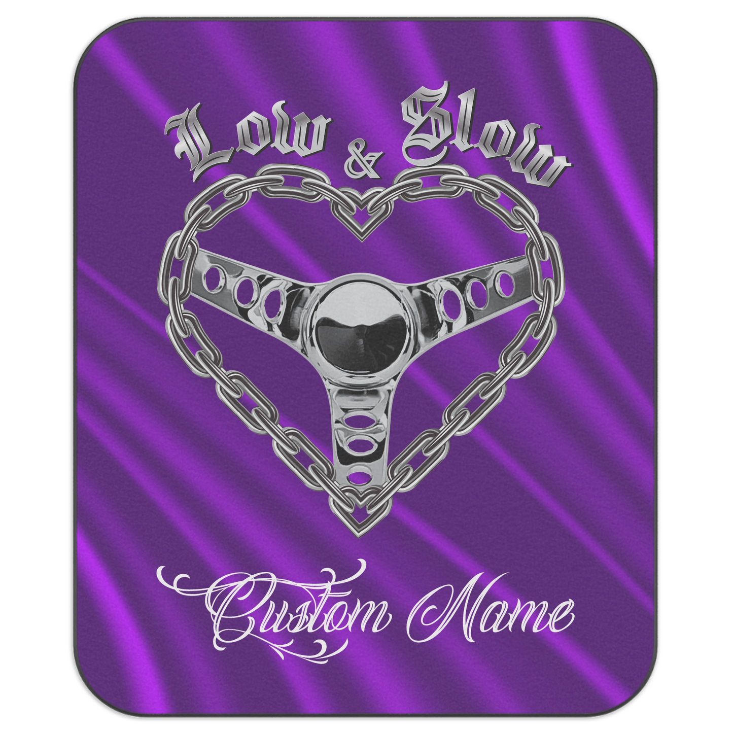 CUSTOM Low & Slow Chain Steering Wheel - Outdoor Picnic Blanket