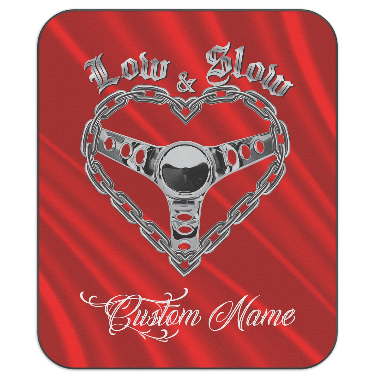 CUSTOM Low & Slow Chain Steering Wheel - Outdoor Picnic Blanket