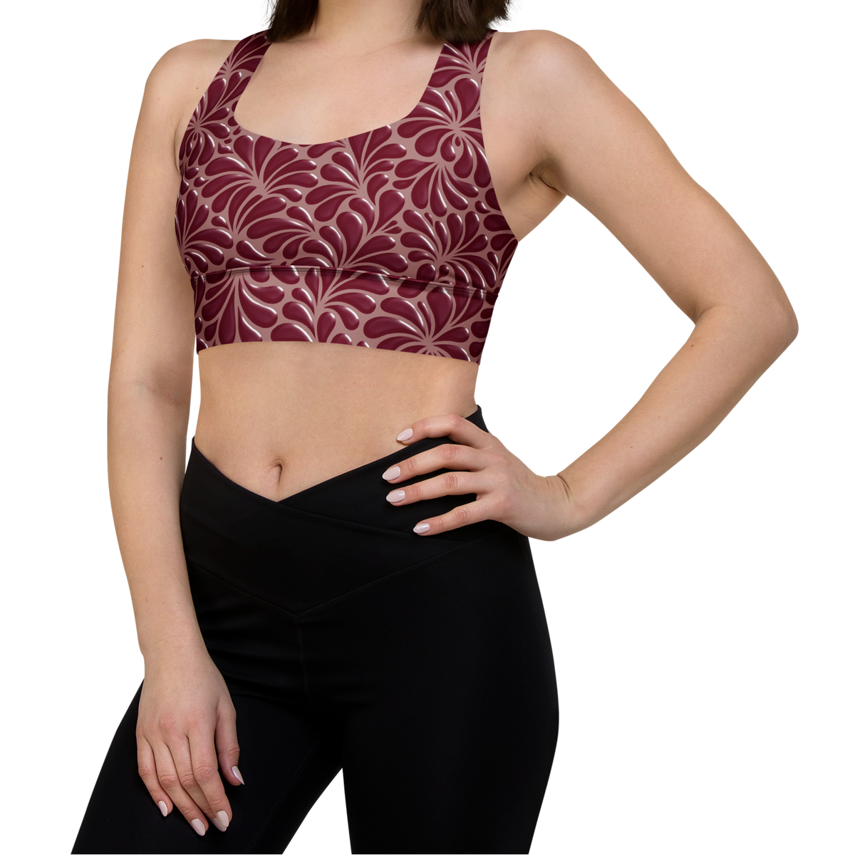 Jarrito Glaze - Longline Sport Bra (3 colors)