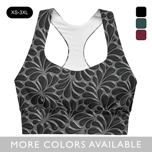 Jarrito Glaze - Longline Sport Bra (3 colors)