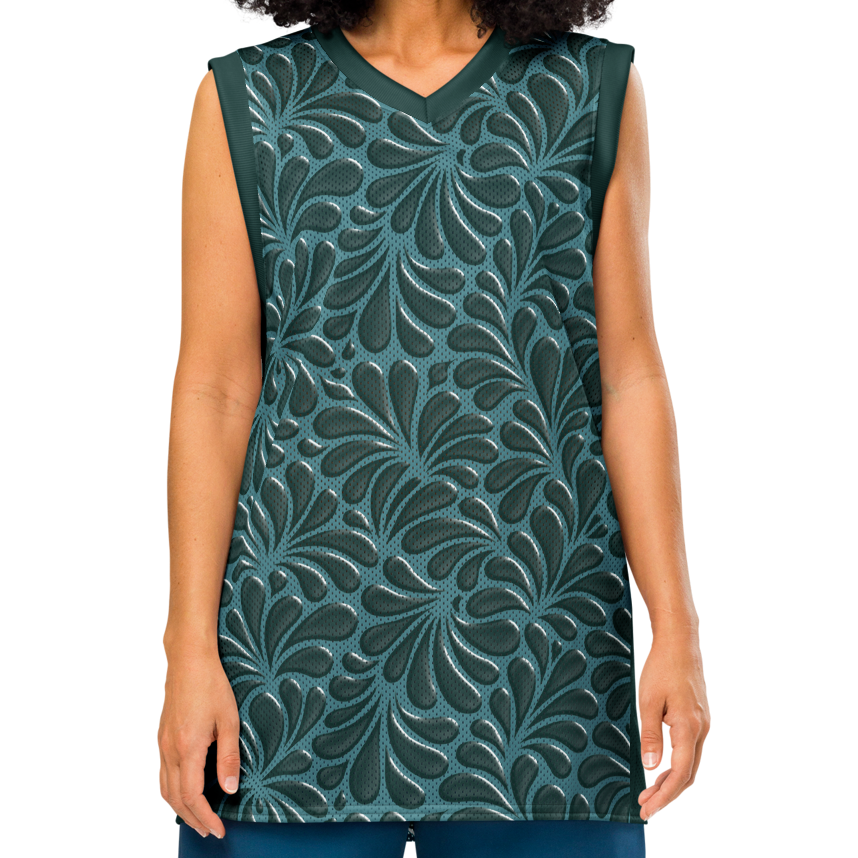 Jarrito Glaze - Mesh Swimsuit Cover-up/Basketball Jersey (3 colors)