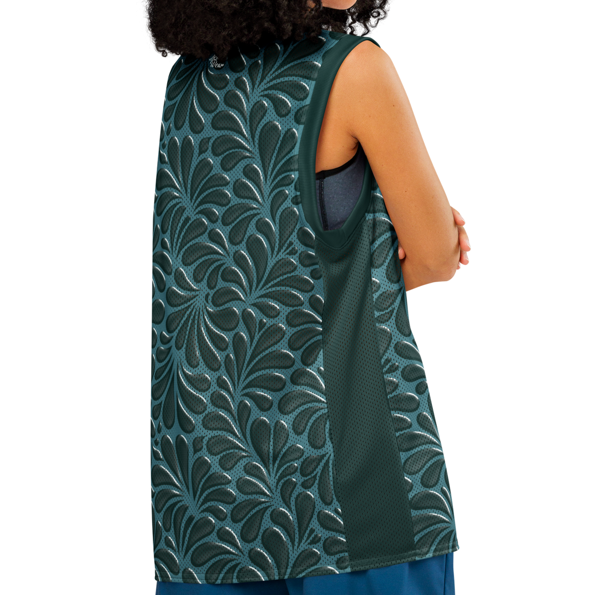 Jarrito Glaze - Mesh Swimsuit Cover-up/Basketball Jersey (3 colors)