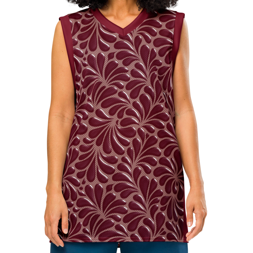 Jarrito Glaze - Mesh Swimsuit Cover-up/Basketball Jersey (3 colors)