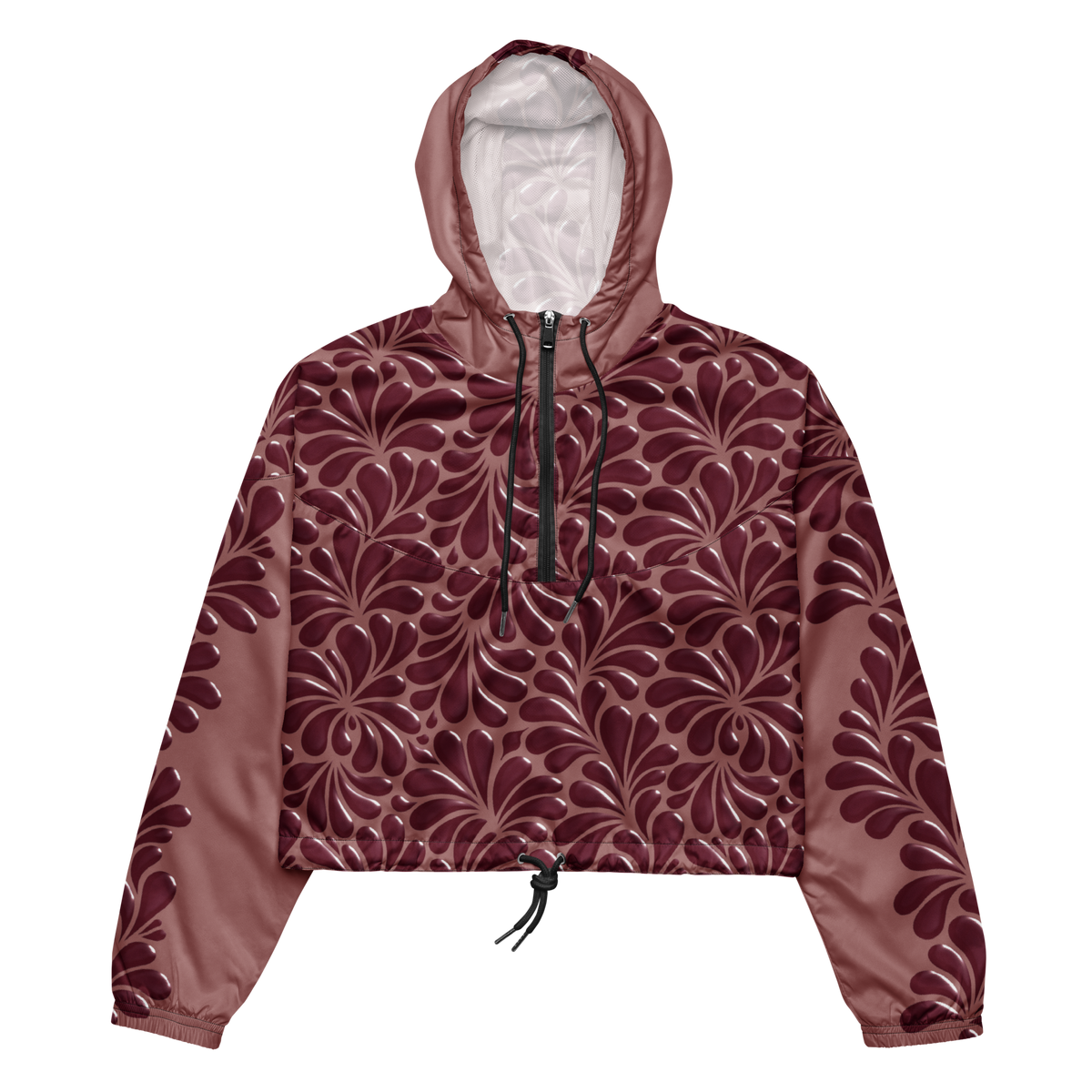 Jarrito Glaze - Women’s Cropped Windbreaker (3 colors)