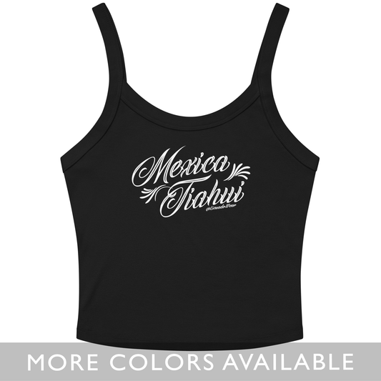 Mexica Tiahui - Women’s micro-rib tank top
