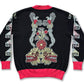 Quetzal y Quetzalcoatl con Flor - Unisex Knit Cardigan