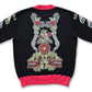 Quetzal y Quetzalcoatl con Flor - Unisex Knit Cardigan
