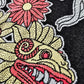 Quetzal y Quetzalcoatl con Flor - Unisex Knit Cardigan