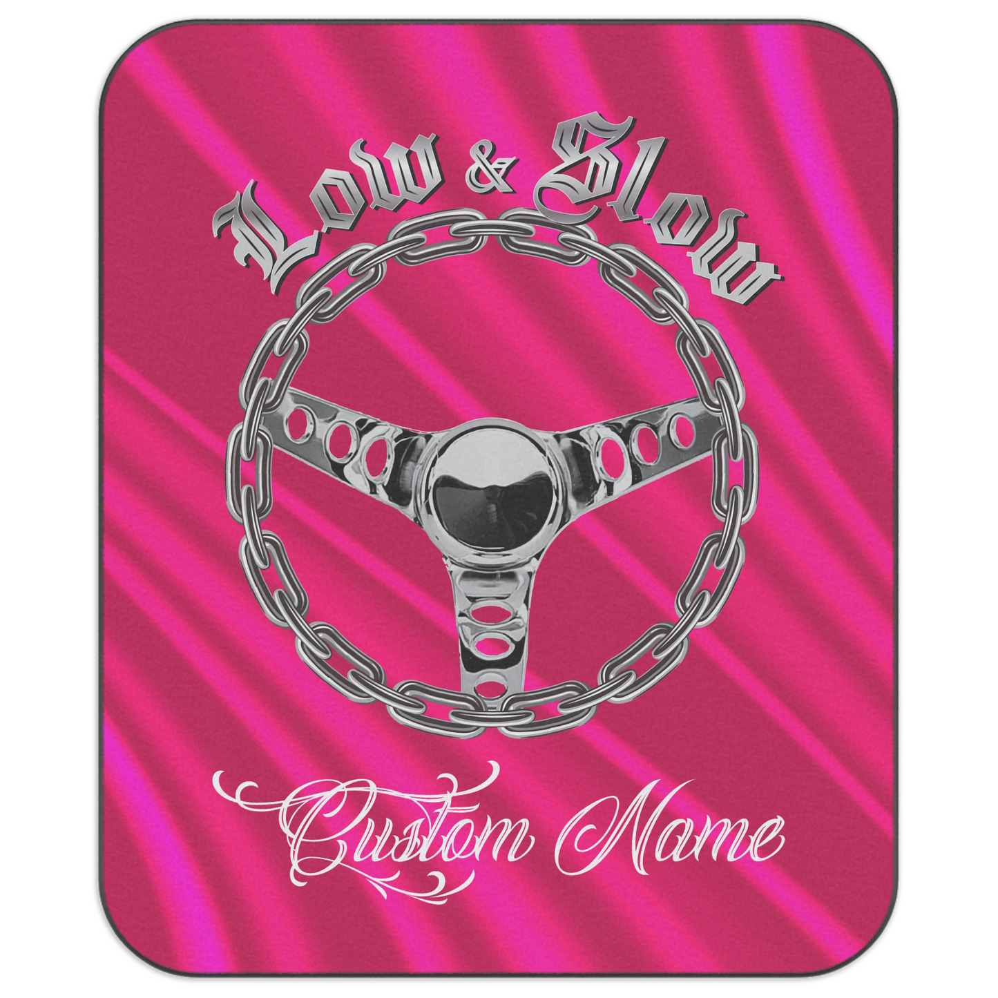 CUSTOM Low & Slow Chain Steering Wheel - Outdoor Picnic Blanket