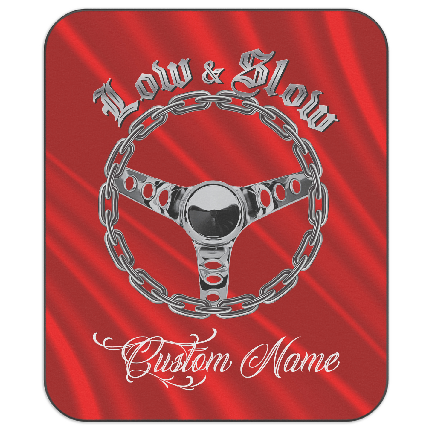 CUSTOM Low & Slow Chain Steering Wheel - Outdoor Picnic Blanket