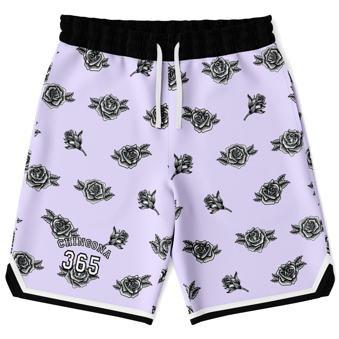 Chingona 365 - Lavender Basketball Shorts