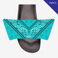 Add On Straps for Men's Slides - Bandana Designs (Cool Colors)