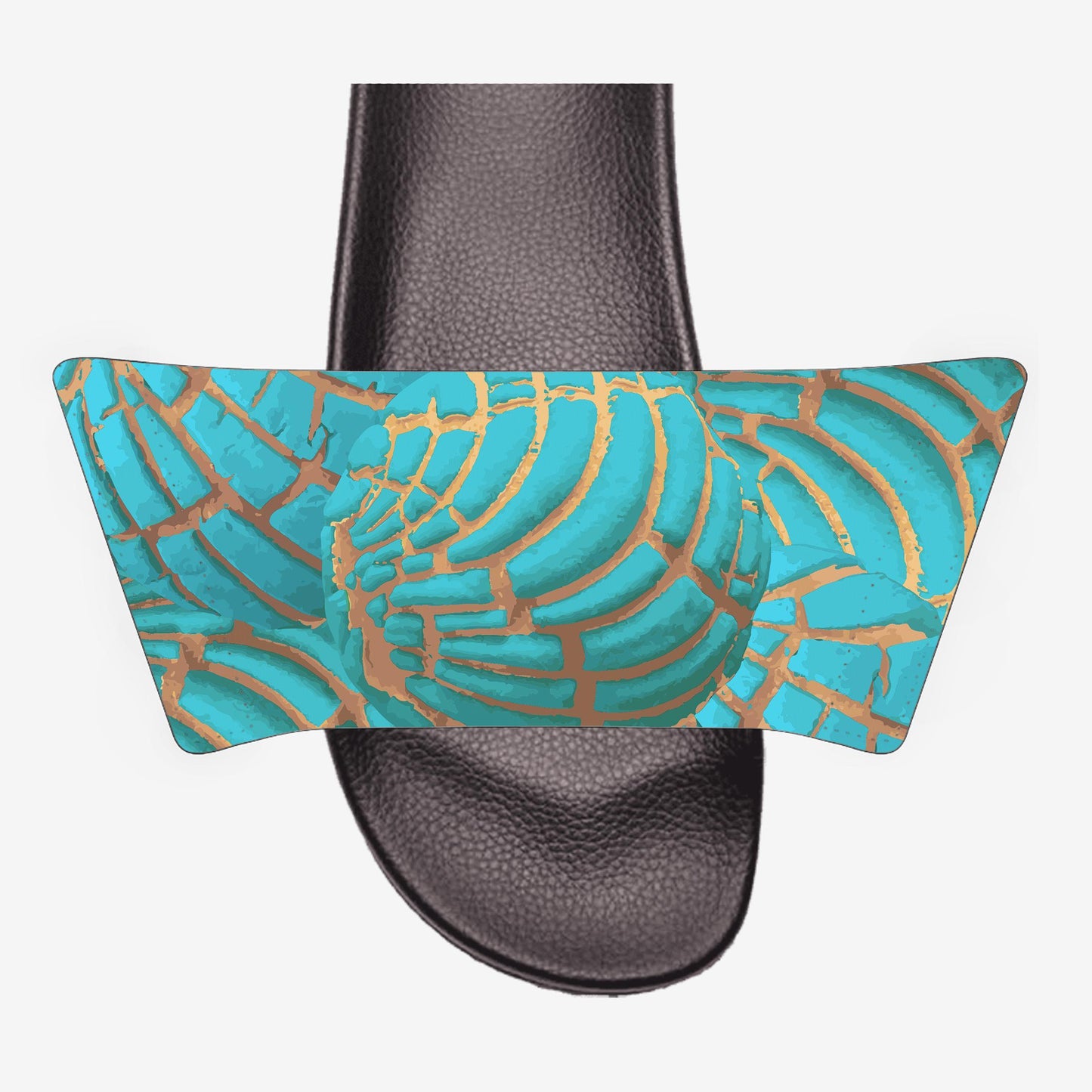 Add On Straps for Men's Slides - Concha Pan Dulce Designs - Licuado Wear